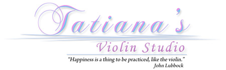 Tatiana's Violin Studio